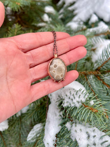 Petoskey Stone Necklace