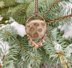 Petoskey Stone Necklace