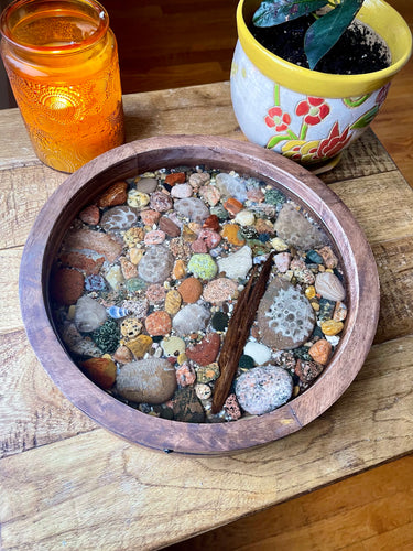 Lake Michigan Stone Tray